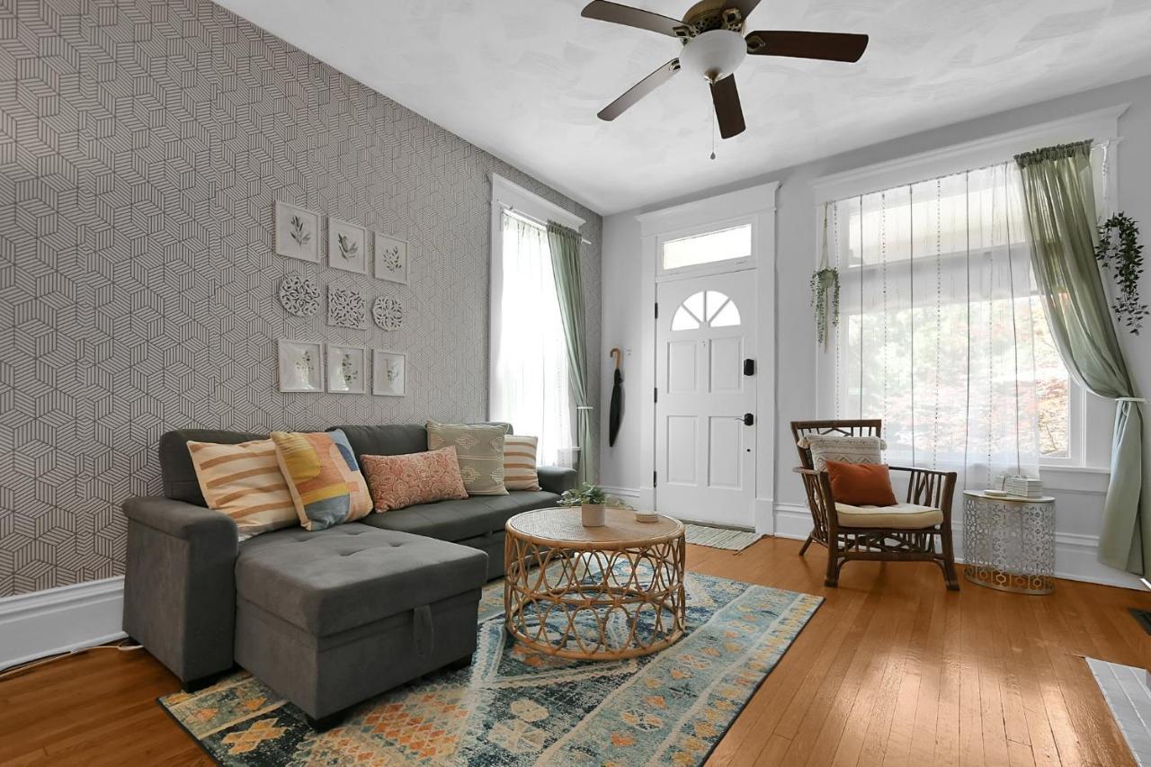 Modern Boho Stylish 1Br Near Dt On Historic Street Apartment Columbus Exterior foto